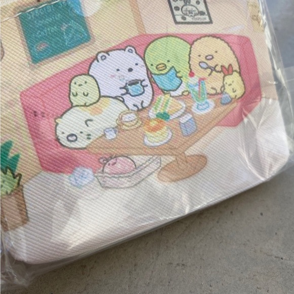NWT Sumikko Gurashi Waterproof Coin Purse, Small Zipper Purse - Picture 2 of 4